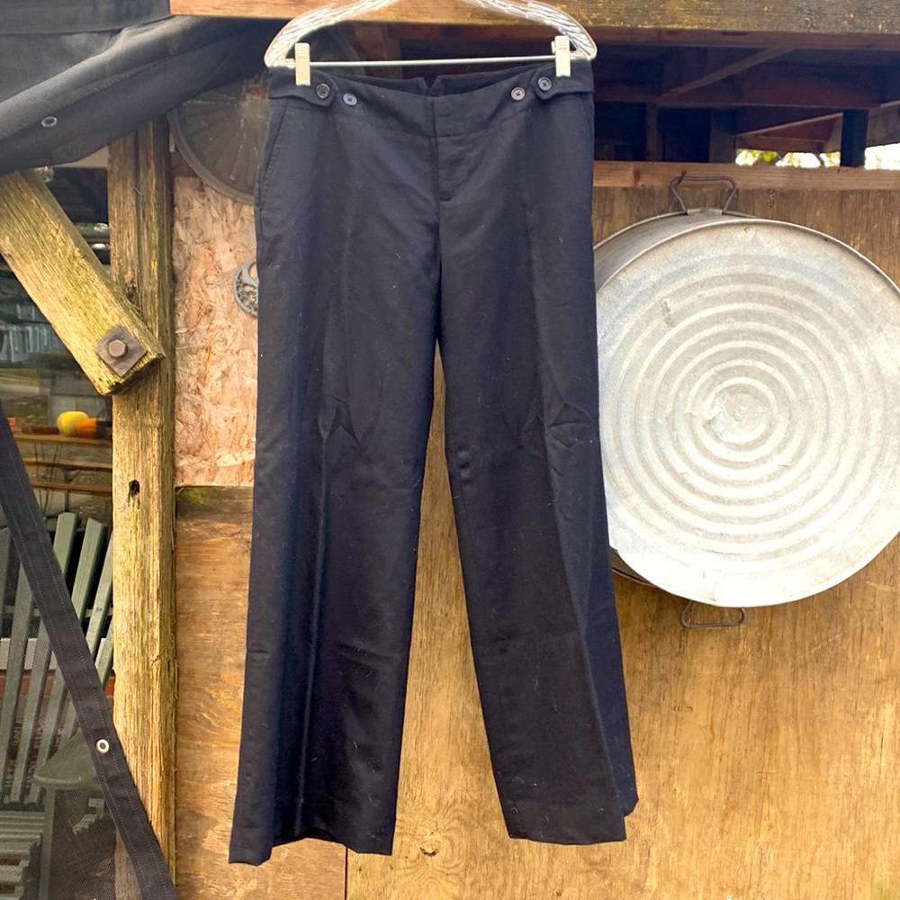 Women’s Wide Leg Wool Trouser